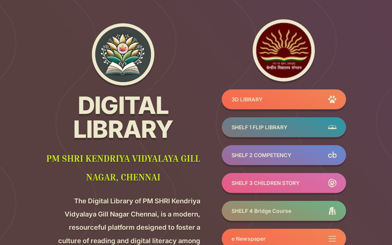 PM SHRI DIGITAL LIBRARY